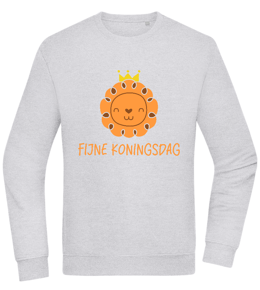 Fijne Koningsdag Design - Comfort Essential Unisex Sweater_ORION GREY II_front