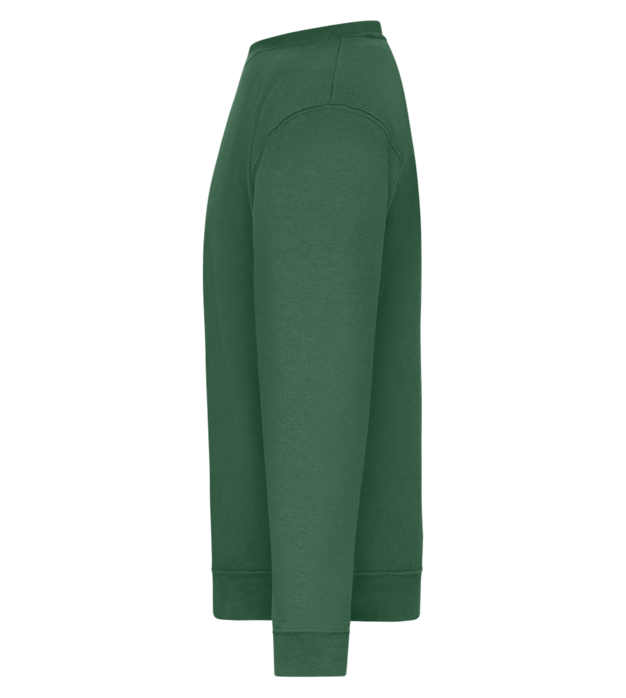 Fijne Koningsdag Design - Comfort Essential Unisex Sweater_GREEN BOTTLE_left