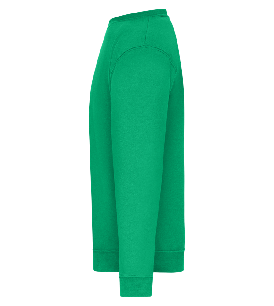 Fijne Koningsdag Design - Comfort Essential Unisex Sweater_MEADOW GREEN_left