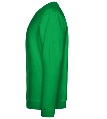 Fijne Koningsdag Design - Comfort Essential Unisex Sweater_MEADOW GREEN_left