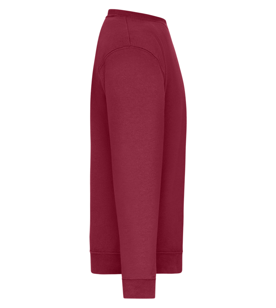 Fijne Koningsdag Design - Comfort Essential Unisex Sweater_BORDEAUX_right