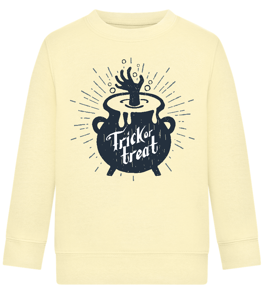 Trick Treat Design - Comfort Kids Sweater_AMARELO CLARO_front