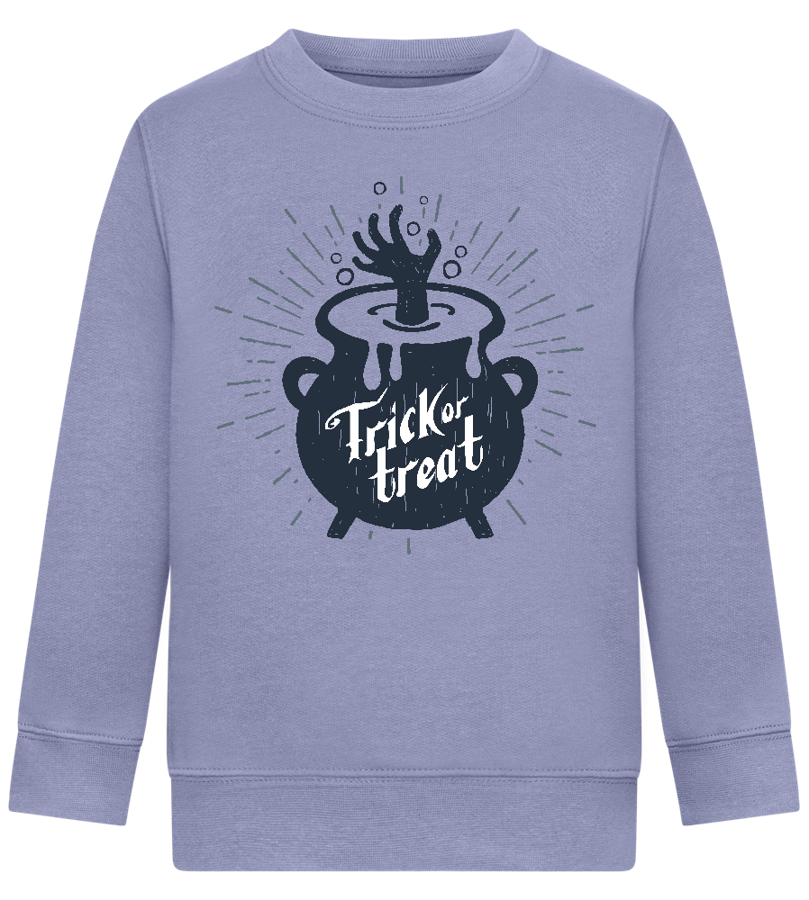 Trick Treat Design - Comfort Kids Sweater_BLUE_front