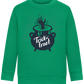 Trick Treat Design - Comfort Kids Sweater_MEADOW GREEN_front