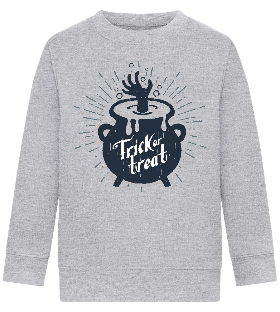 Trick Treat Design - Comfort Kids Sweater_ORION GREY II_front