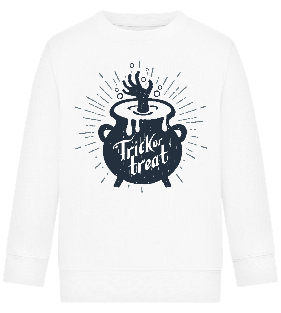 Trick Treat Design - Comfort Kids Sweater_WHITE_front