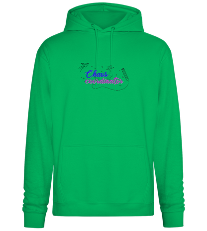 Chaos Coordinator Doodles Design - Premium Essential Unisex Hoodie_SPRING GREEN_front