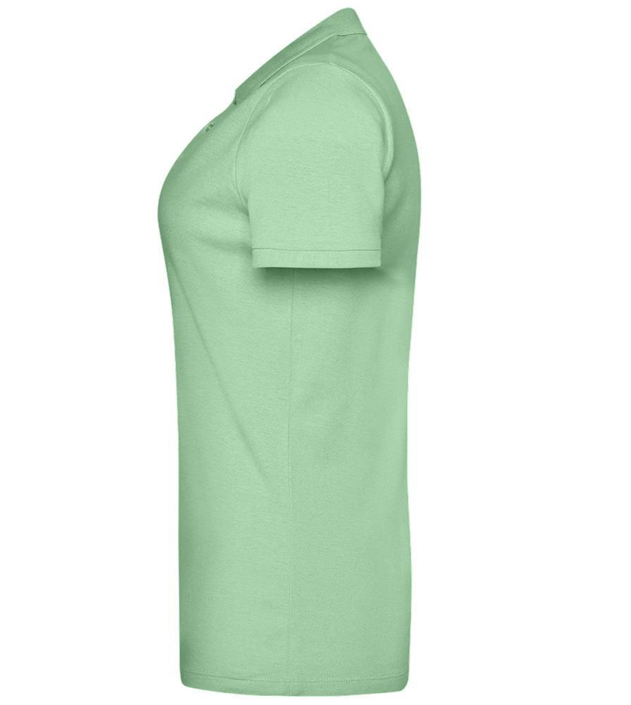 Member Cool Moms Club Design - Comfort women's polo shirt_ICE GREEN_left