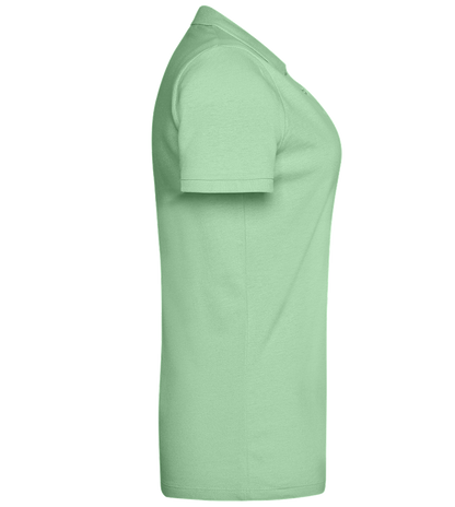 Member Cool Moms Club Design - Comfort women's polo shirt_ICE GREEN_right