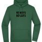 No Waifu No Laifu Design - Premium Essential Unisex Hoodie_GREEN BOTTLE_front