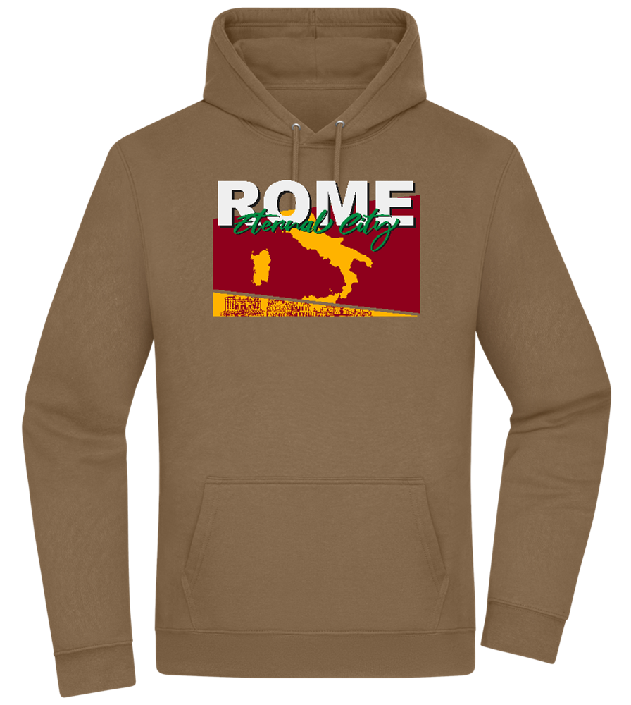 Eternal City Design - Premium Essential Unisex Hoodie_ARMY_front