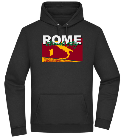 Eternal City Design - Premium Essential Unisex Hoodie_BLACK_front