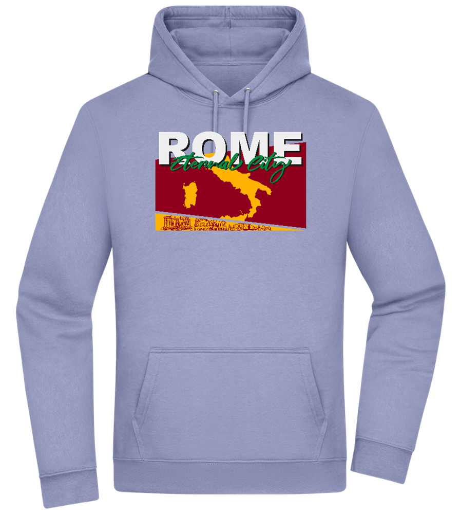 Eternal City Design - Premium Essential Unisex Hoodie_BLUE_front