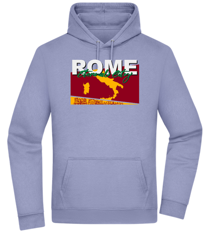 Eternal City Design - Premium Essential Unisex Hoodie_BLUE_front