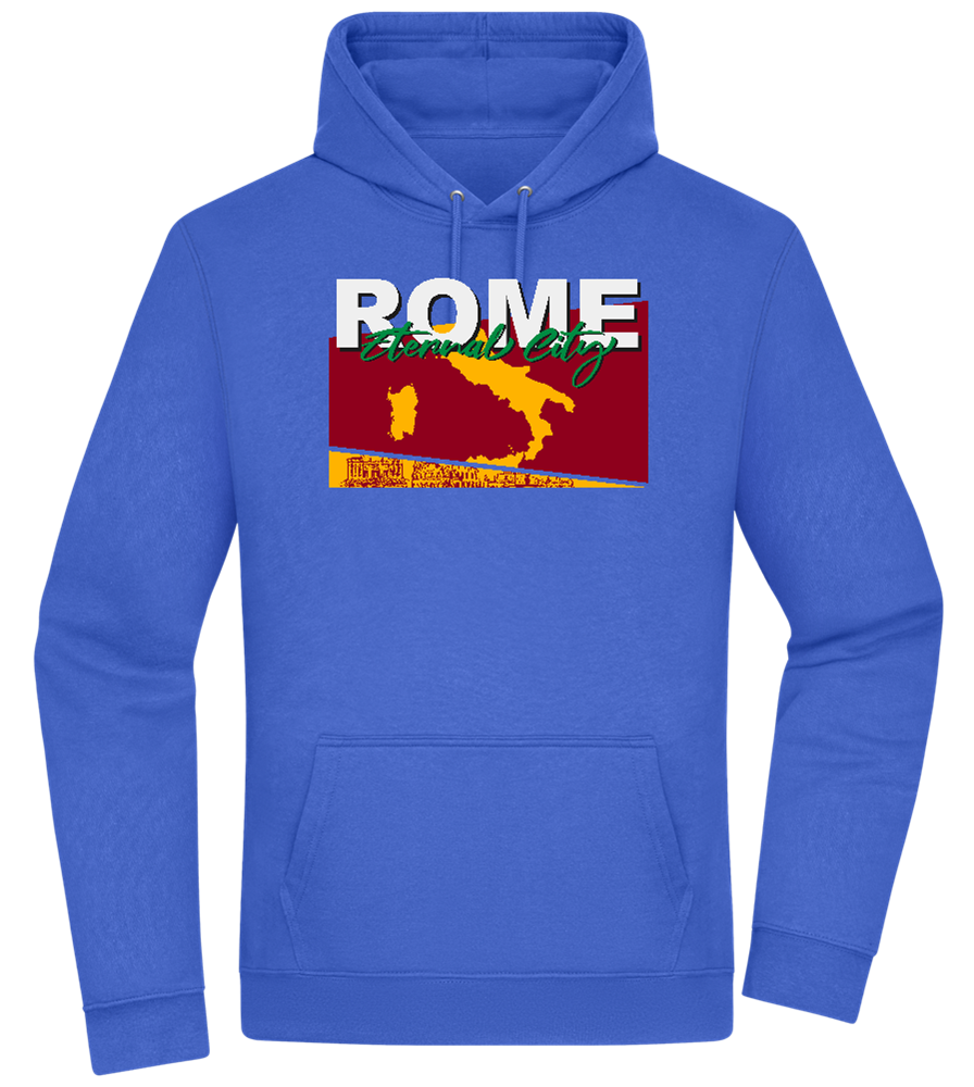 Eternal City Design - Premium Essential Unisex Hoodie_ROYAL_front