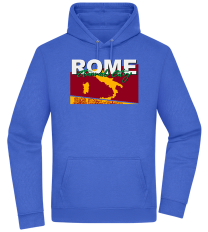 Eternal City Design - Premium Essential Unisex Hoodie_ROYAL_front