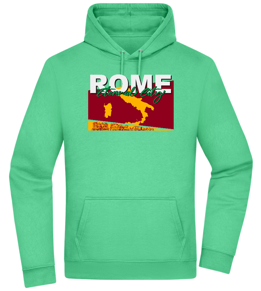 Eternal City Design - Premium Essential Unisex Hoodie_SPRING GREEN_front