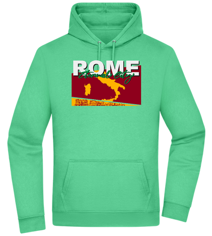 Eternal City Design - Premium Essential Unisex Hoodie_SPRING GREEN_front