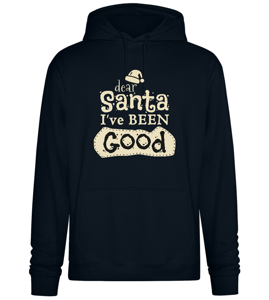 I've Been Good Design - Premium Essential Unisex Hoodie_BLACK_front