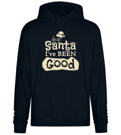 I've Been Good Design - Premium Essential Unisex Hoodie_BLACK_front