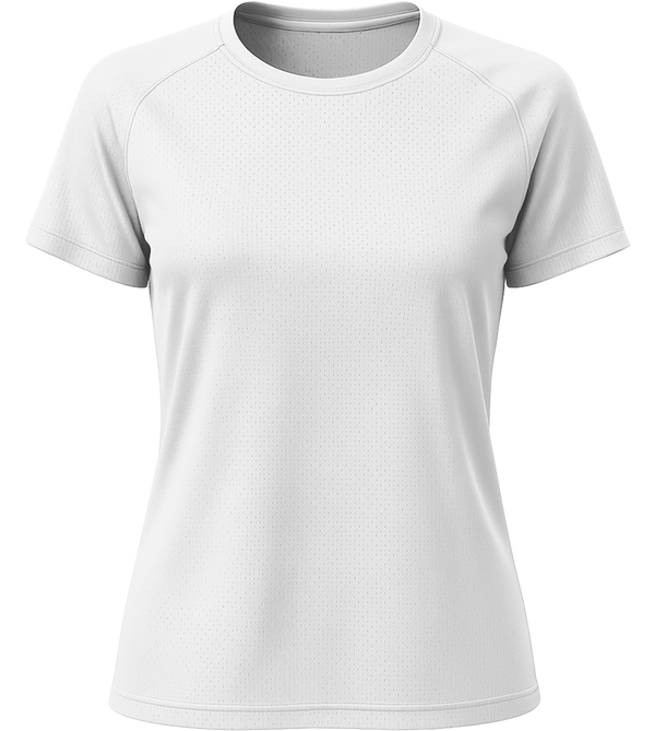 Performance women's sport t-shirt_WHITE_front