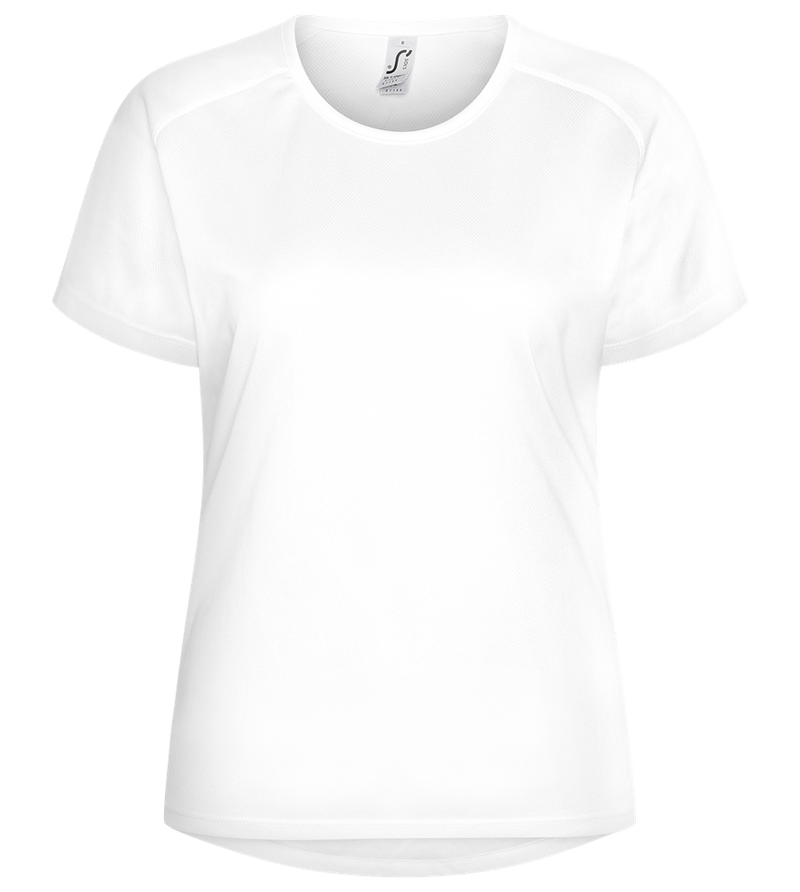 Performance women's sport t-shirt_WHITE_front