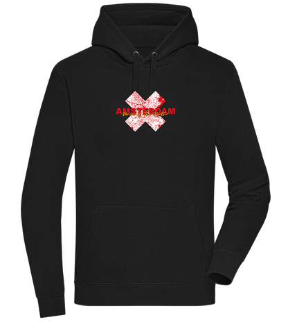 Venice of the North Design - Premium unisex hoodie_BLACK_front