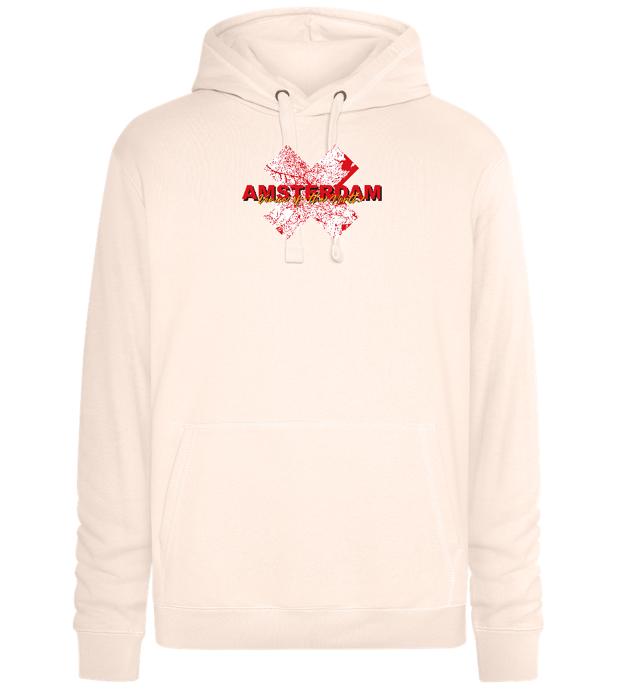 Venice of the North Design - Premium unisex hoodie_LIGHT PEACH ROSE_front