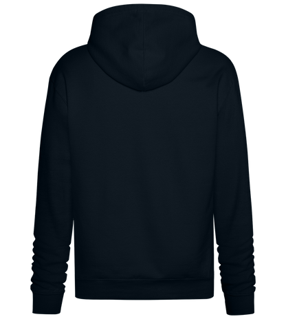 Horse Rider Neon Lights Design - Premium Essential Unisex Hoodie_BLACK_back