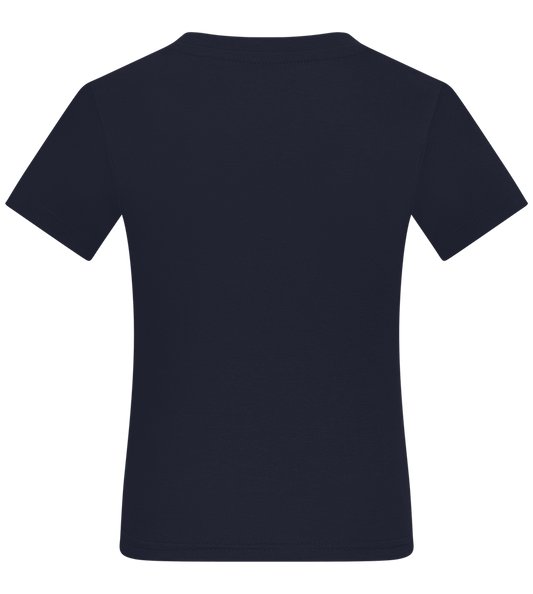 Birthday Level Up Design - Comfort boys fitted t-shirt_FRENCH NAVY_back