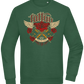 Subculture Tattoo Design - Comfort Essential Unisex Sweater_GREEN BOTTLE_front