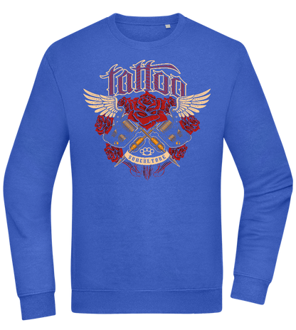 Subculture Tattoo Design - Comfort Essential Unisex Sweater_ROYAL_front