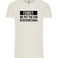 Fun in Dysfunctional Design - Comfort Unisex T-Shirt_ECRU_front