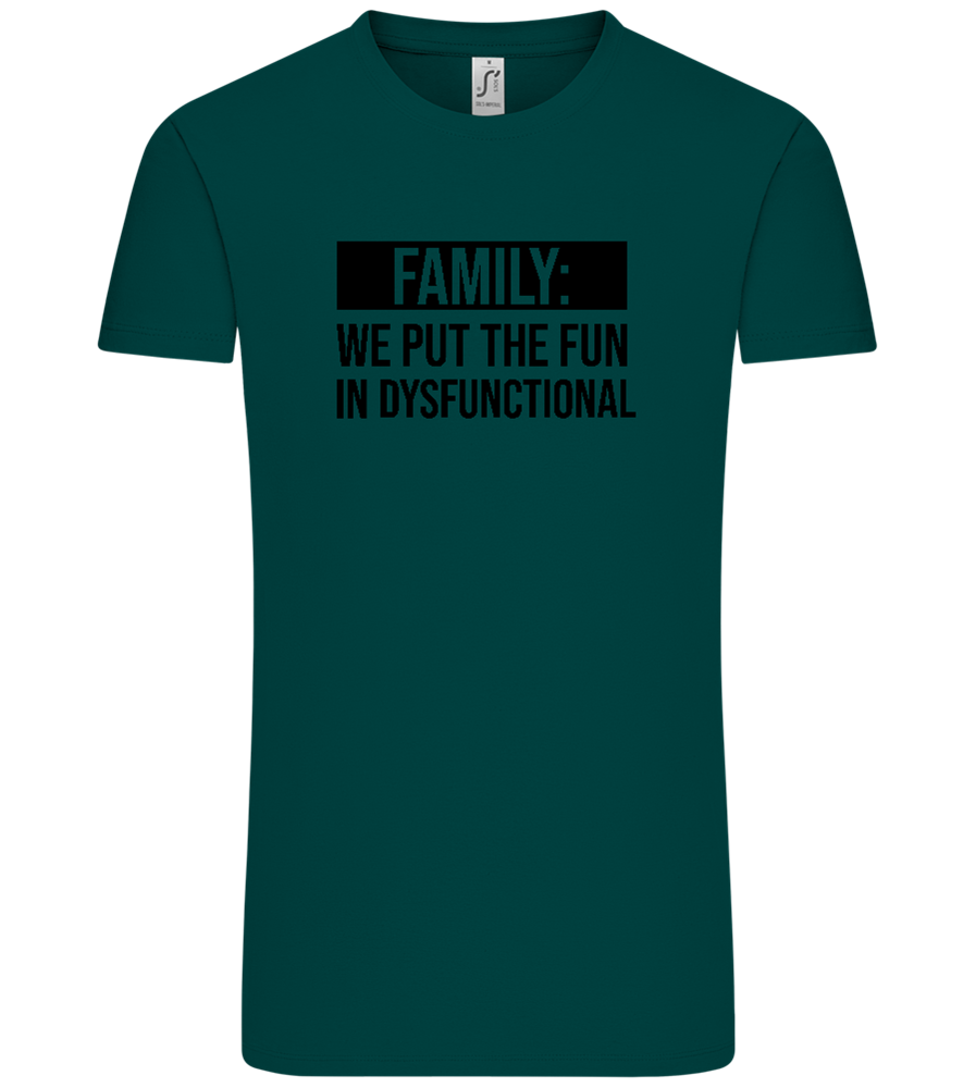 Fun in Dysfunctional Design - Comfort Unisex T-Shirt_GREEN EMPIRE_front