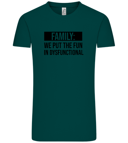 Fun in Dysfunctional Design - Comfort Unisex T-Shirt_GREEN EMPIRE_front
