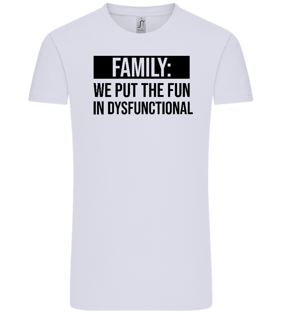 Fun in Dysfunctional Design - Comfort Unisex T-Shirt_LILAK_front