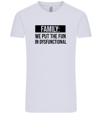 Fun in Dysfunctional Design - Comfort Unisex T-Shirt_LILAK_front