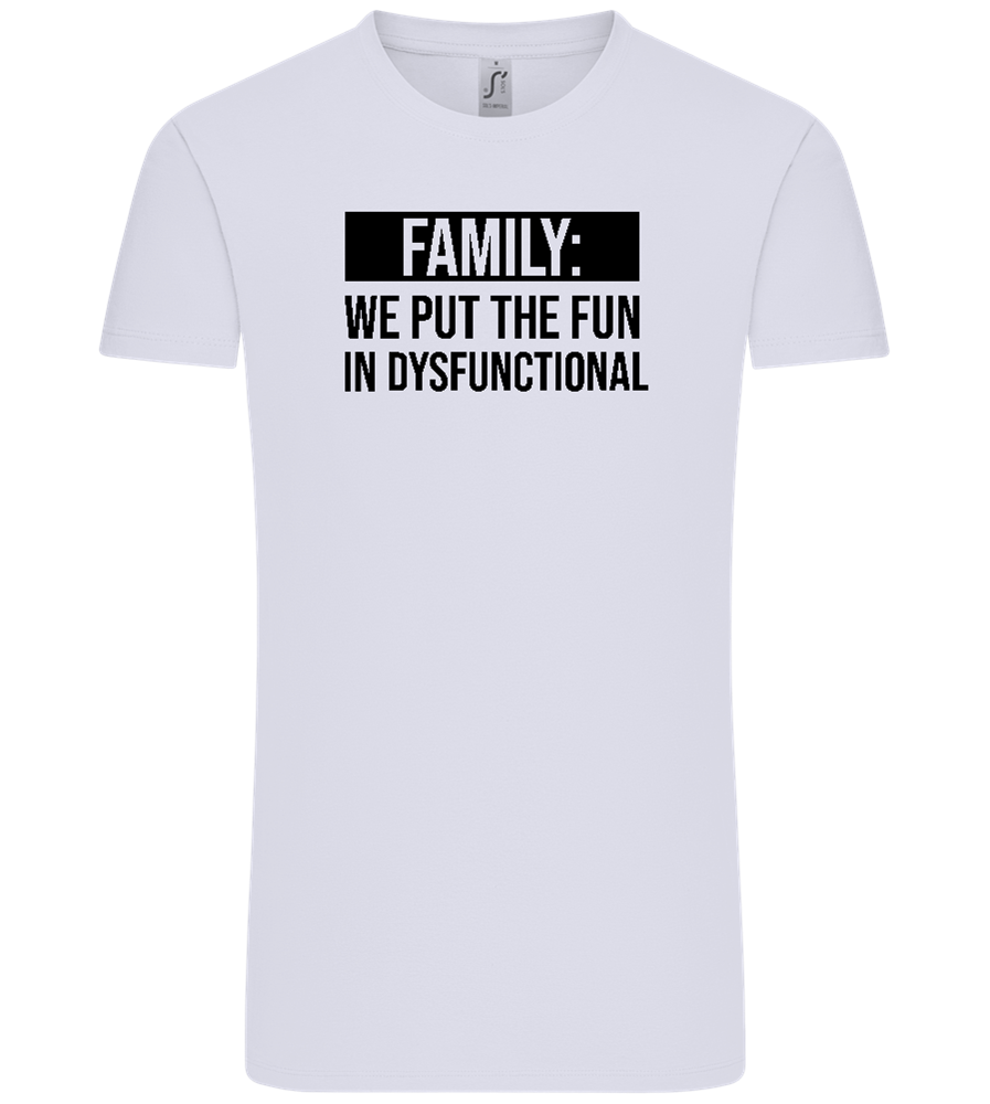 Fun in Dysfunctional Design - Comfort Unisex T-Shirt_LILAK_front