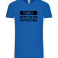 Fun in Dysfunctional Design - Comfort Unisex T-Shirt_ROYAL_front