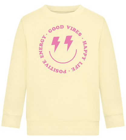 Positive Energy Design - Comfort Kids Sweater_AMARELO CLARO_front