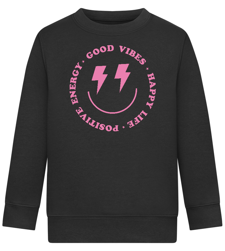 Positive Energy Design - Comfort Kids Sweater_BLACK_front