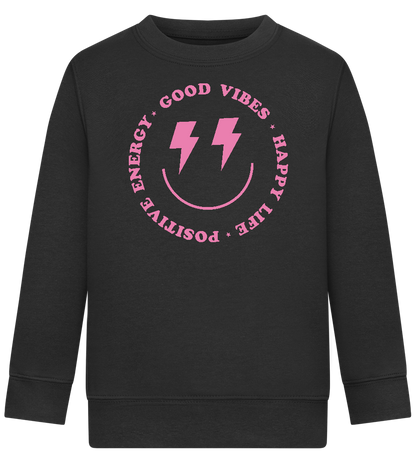 Positive Energy Design - Comfort Kids Sweater_BLACK_front