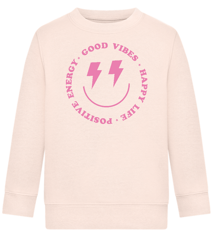 Positive Energy Design - Comfort Kids Sweater_LIGHT PEACH ROSE_front