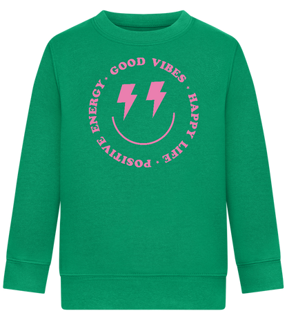 Positive Energy Design - Comfort Kids Sweater_MEADOW GREEN_front