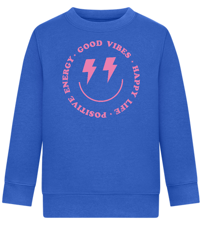 Positive Energy Design - Comfort Kids Sweater_ROYAL_front