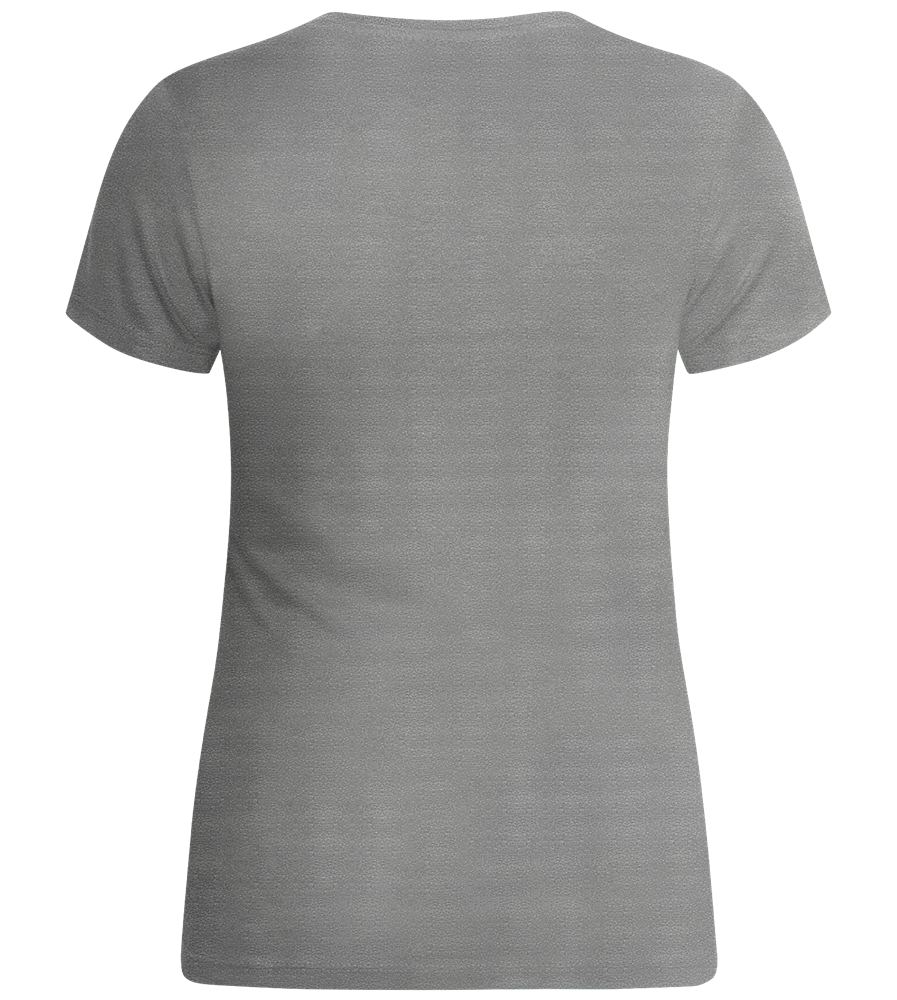 Retro Bestie Design - Comfort women's t-shirt_ORION GREY_back