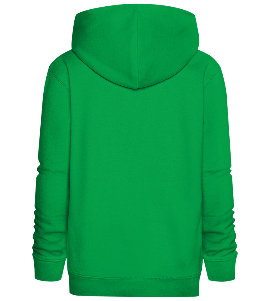 Sleighin' It Design - Comfort Kids Hoodie_MEADOW GREEN_back