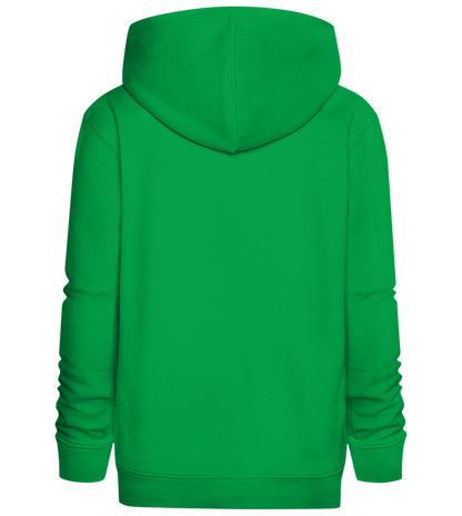 Sleighin' It Design - Comfort Kids Hoodie_MEADOW GREEN_back