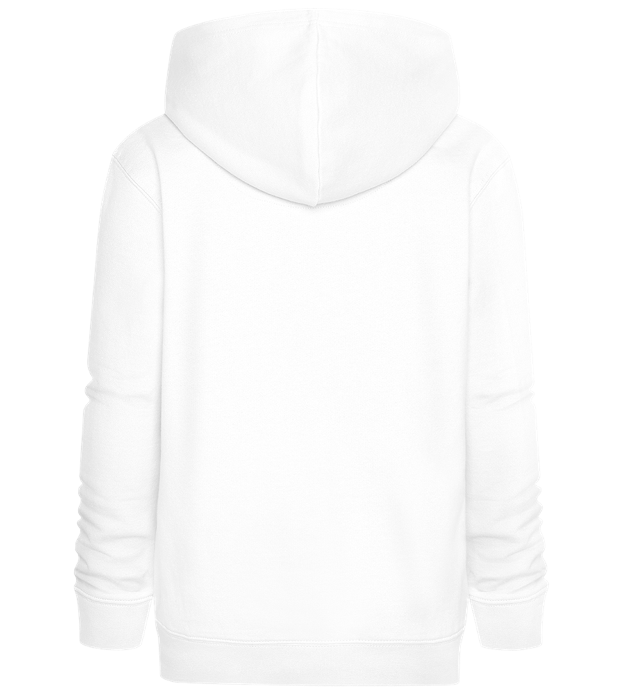 Sleighin' It Design - Comfort Kids Hoodie_WHITE_back