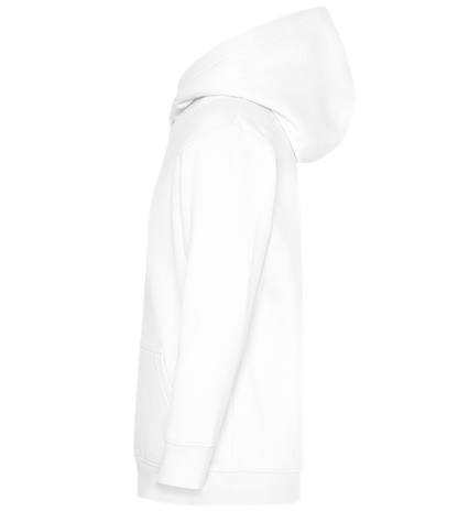 Sleighin' It Design - Comfort Kids Hoodie_WHITE_left